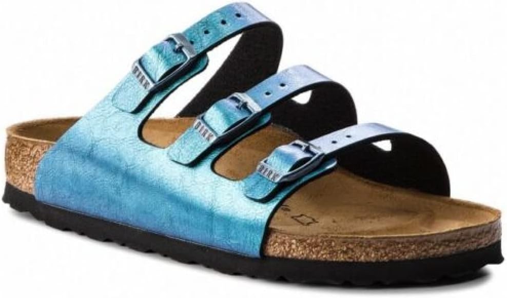 Birkenstock Florida Fresh Sandals, Fresh Bf Graceful Gemm Blue, 9 UK 43 EU Medium 12 US