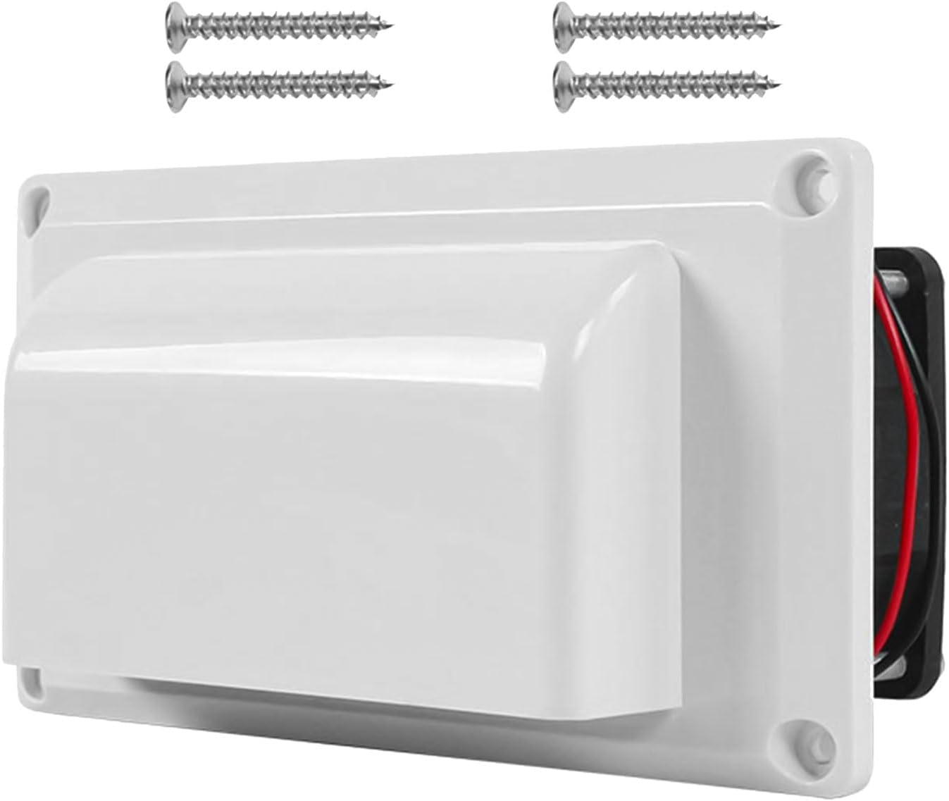 RV Side Vent Fan 12V 12W/25W Ventilation Fan For Hood Exhaust Vent Exhaust Vent