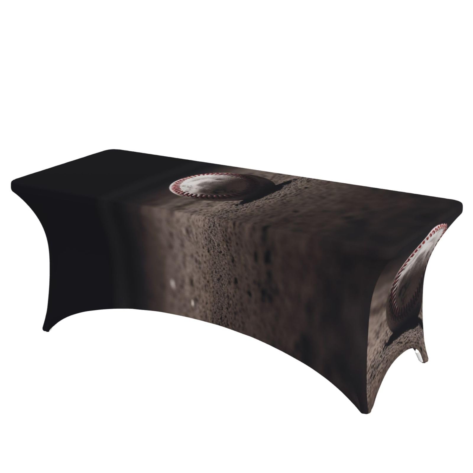Nappe de baseball infroissable en spandex pour éliminer les plis de table