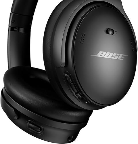 Miniatura 3 de Bose QuietComfort 45 Auriculares inalámbricos Bluetooth con cancelación de ruido, triple negro (renovado)