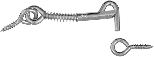 Miniatura 5 de National Hardware N170-738 V2002 Ganchos y Ojos de Seguridad en Zinc plateado