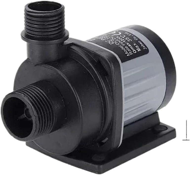 1pcs 100-240V 12W 1200L/h Jebao DCS-1200 Variable Frequency Submersible Pump Fish Tank Water Pump Flow Adjustable Energy Water Pump(US)
