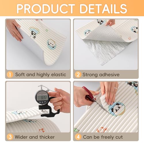 Paneles de pared tapizados para zonas de juego y protección de esquinas 4