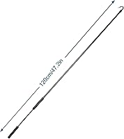 Vista 2 de Varita de manivela de metal de repuesto universal para persianas exteriores (negro)