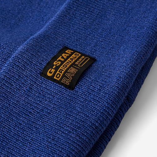 Miniatura 3 de G-Star Raw Effo Long Beanie Gorro, Azul Radar Blue D16624-C754-1474 , Talla Única Para Hombre
