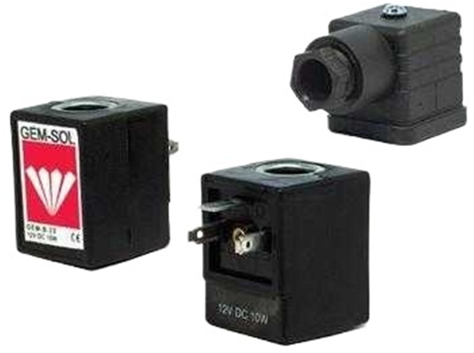Bobine pneumatique 24V CC GEM-SOL pour stopper les pannes d'électrovanne GEM-B-37