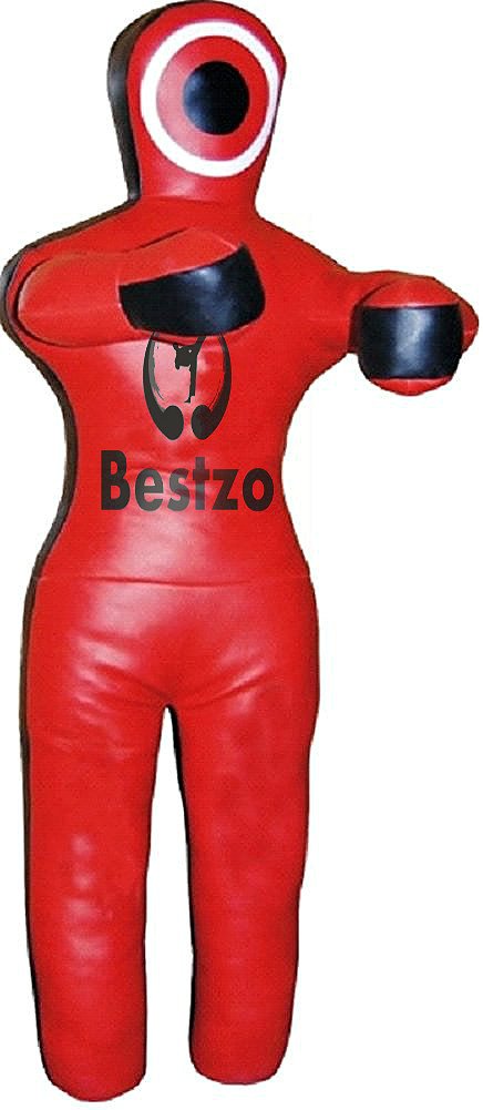 Bestzo MMA Martial Arts Brazilian Grappling Dummy Red Canvas-70 inches