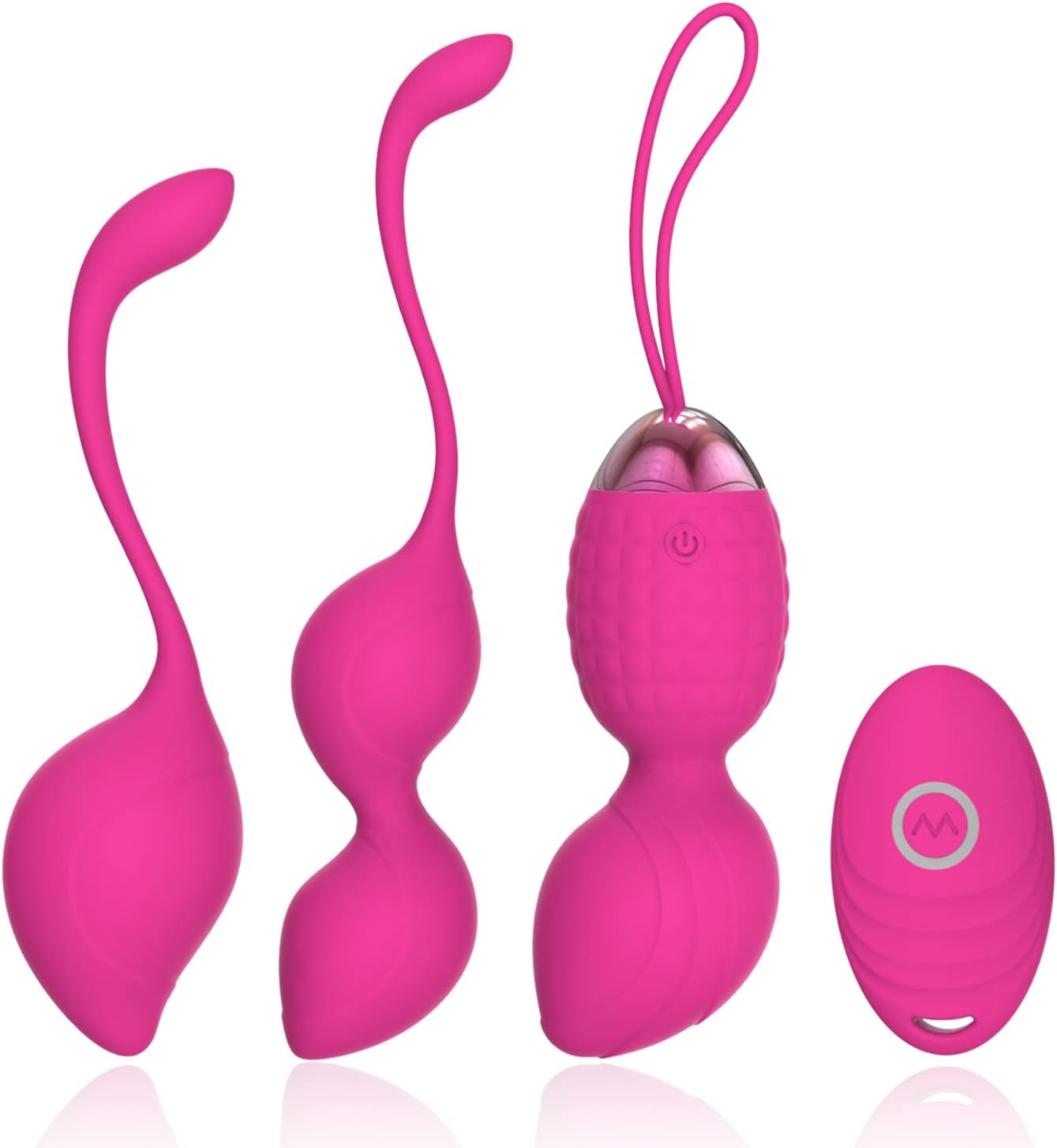 Kegel Exercise Ball Set, 2 in 1 Exercise Ball for Beginners, Kegel Ball