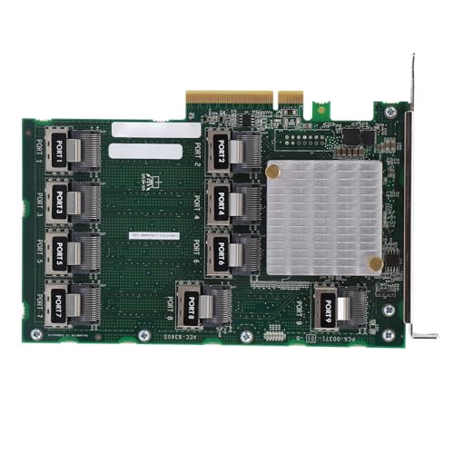SAS Controller Card AEC 83605 Powerful Data Transfer 24 Hard Drives Expansion 9 Ports PCIE X 8 Expander Card Server DL380 388 G9 G10