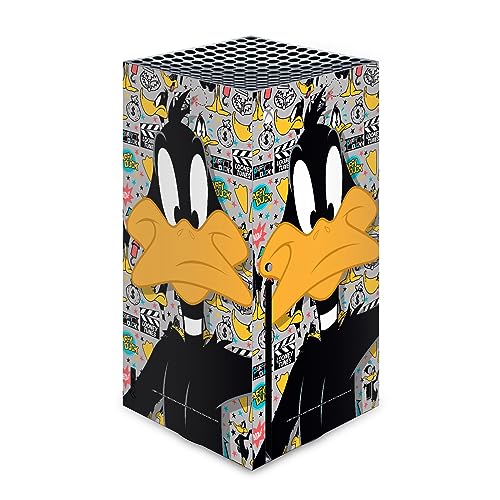 Skin pour Xbox Series X aux graphismes Looney Tunes Daffy Duck de Head Case Designs
