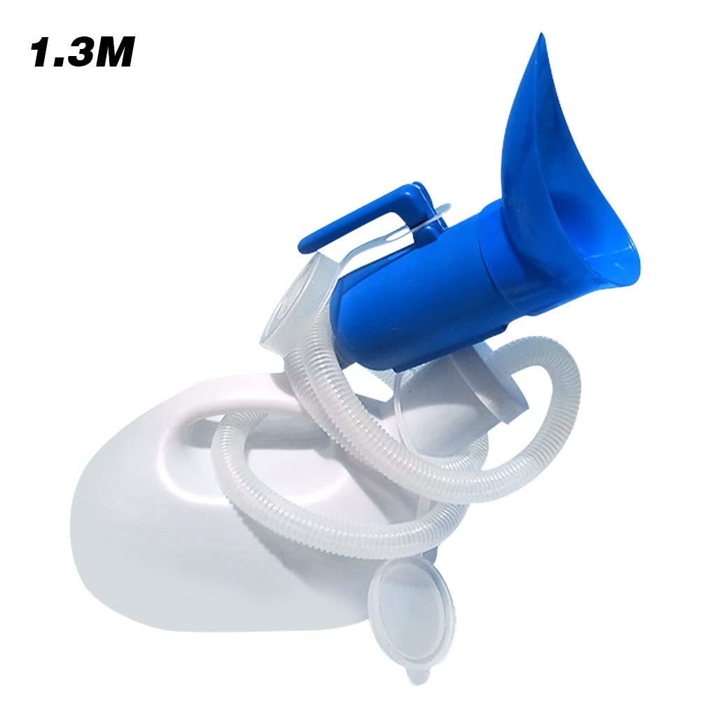 Urinoir Portable Unisexe 2L - Étanche Anti-odeur - Avec Tube 1,6 M - Pour Voyage, Lit, Fauteuil Roulant - Facile à Nettoyer - 6