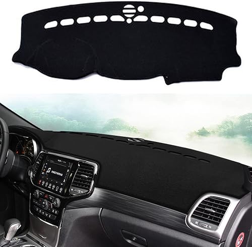 Cubierta de salpicadero para salpicadero, tapete personalizado para Jeep Grand Cherokee 2011-2021 (no para Jeep Cherokee y Grand Cherokee L),