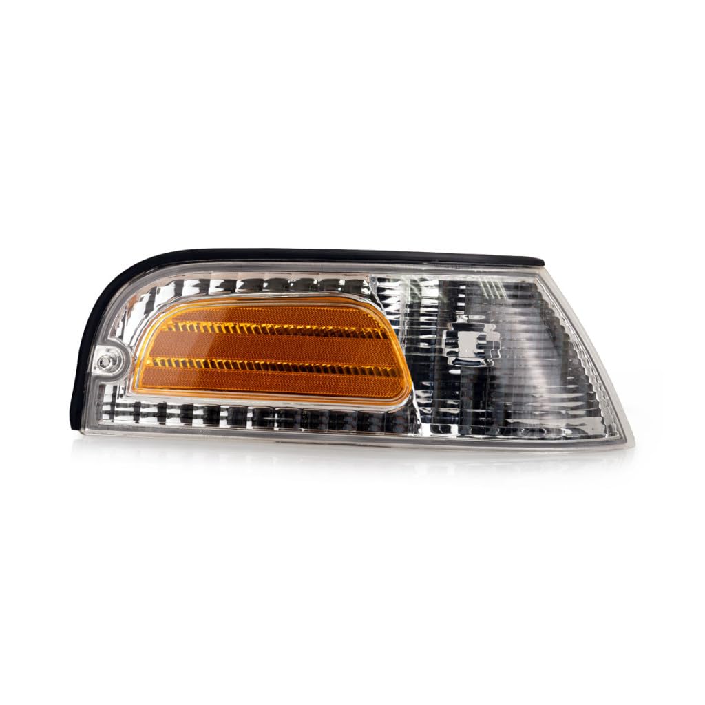 For Ford Crown Victoria Turn Signal/Side Marker Light 1998-2011 Passenger Side FO2521147 - Replaces XW7Z 15A201 AB ;BASE|LX|LX SPORT|POLICE|FLEET