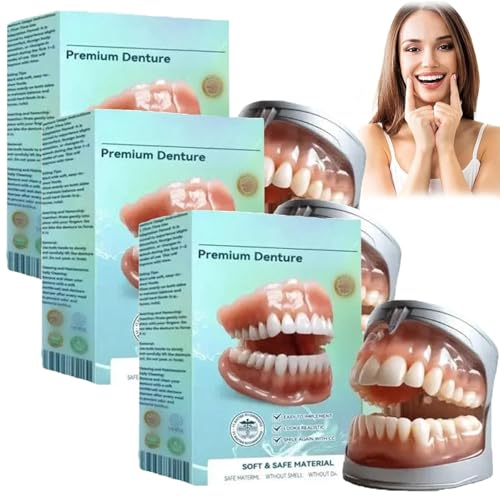 Kit de prothèses dentaires en silicone pour retrouver un sourire parfait au quotidien
