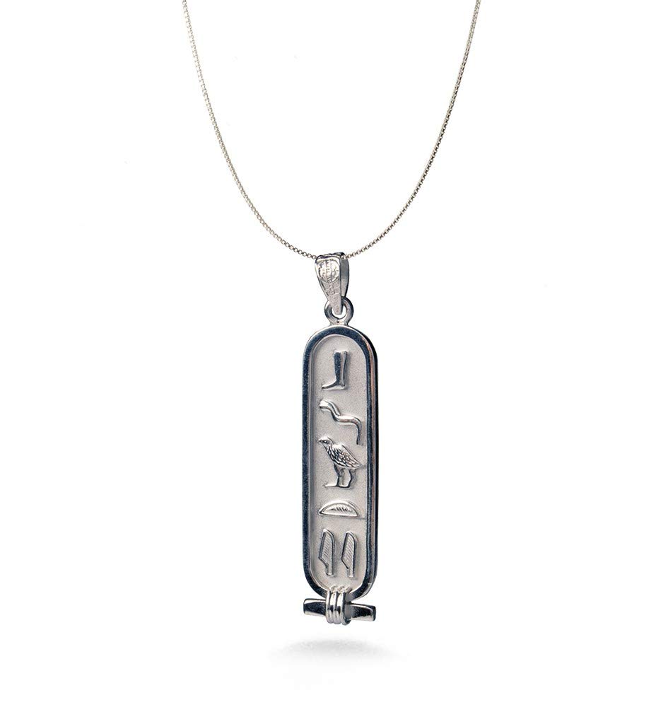 Personalized Cartouche Necklace 