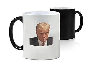 Trump Mugshot Heat Color Changing Mug