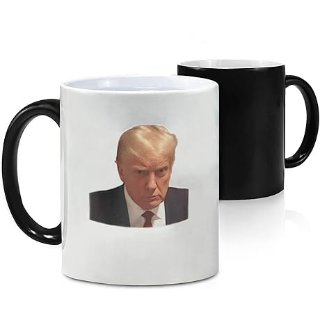 Trump Mugshot Heat Color Changing Mug