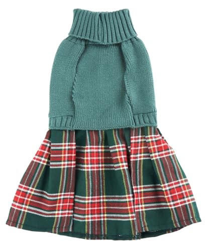 Robe pull pour chien au coin du feu : le tricot de Noël parfait pour M - 3