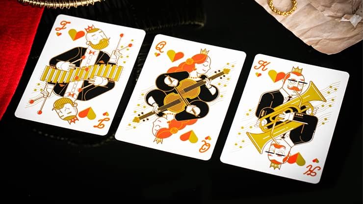 MJM Orchestra Playing Cards by Riffle Shuffle