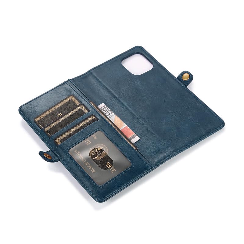 Étui iPhone 17 Pro Max rouge anti choc avec clapet détachable - 7