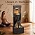 KAISOKU 39.8" H Large Modern Indoor Water Fountains Floor Standing Waterfall Fountain for Indoor or Outdoor with LED Lights and Pump for Deck, Patio, Porch, Garden, Yard Decor