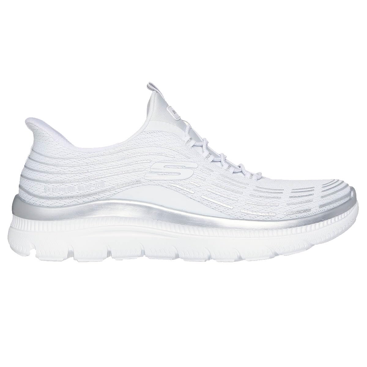Skechers Mujer Summits Plus Soft Luster Slip-In Entrenador