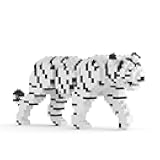 White Tiger 01S | Animal Plastic Building Blocks | Age 14+