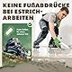 LAINFELD Rasenlüfter | Nagelschuhe mit kurzen und Langen Nägeln | Rasenbelüfter mit 4 Riemen | Vertikutierer für Rasen | Aerifizierer Gartenschuhe
