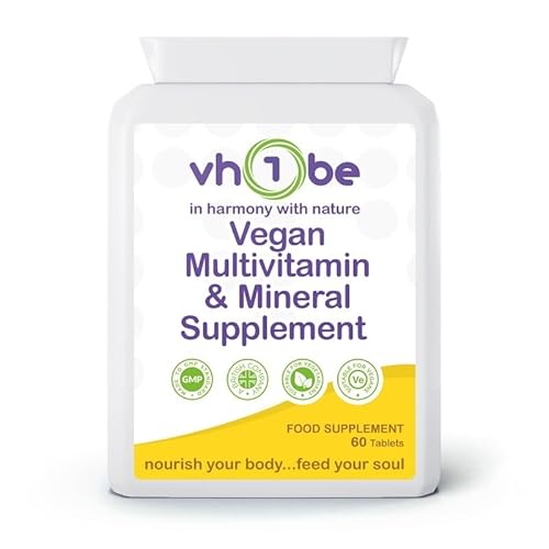 Vegan Multivitamin & Mineral Supplement â€“ 60 Tablets 