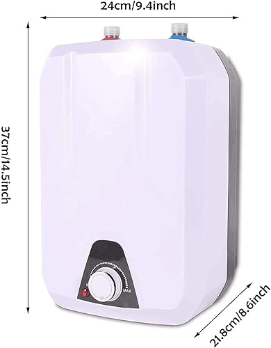 Miniatura 6 de Calentador de agua eléctrico 2.1GL, calentador de agua de tanque eléctrico de 110 V, autodulación a pedido Calentador de agua para el hogar