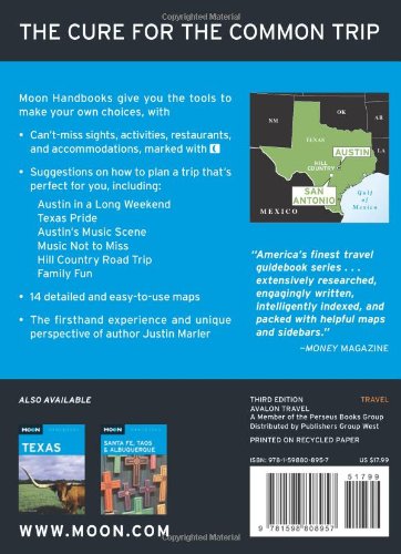 Moon Austin, San Antonio and the Hill Country (Moon Handbooks)