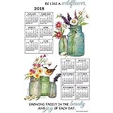 2018 Wildflowers Towel Calendar