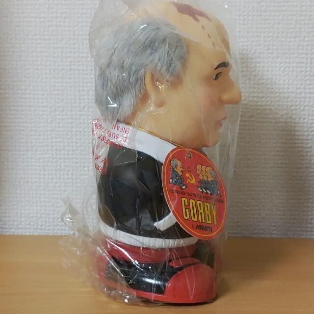 Amazon.co.jp: 貯金箱ゴルバチョフ人形GORBY黒ゴルビーバンクGorbaciov