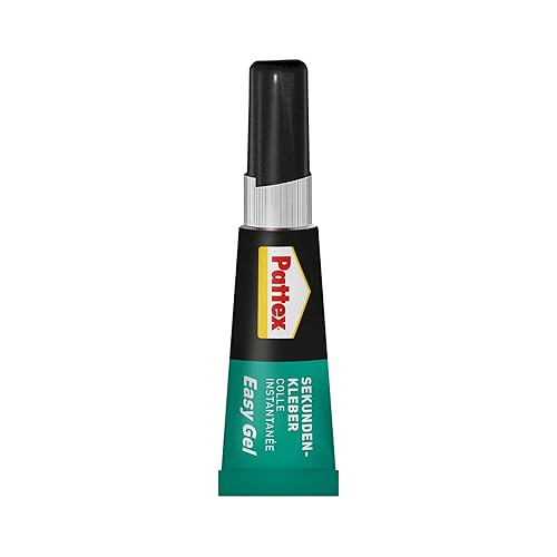 Miniatura 3 de Pattex 1865400 "Power Easy Gel" Superglue, negroverde, 0.11 oz, 3 piezas, PSPS2