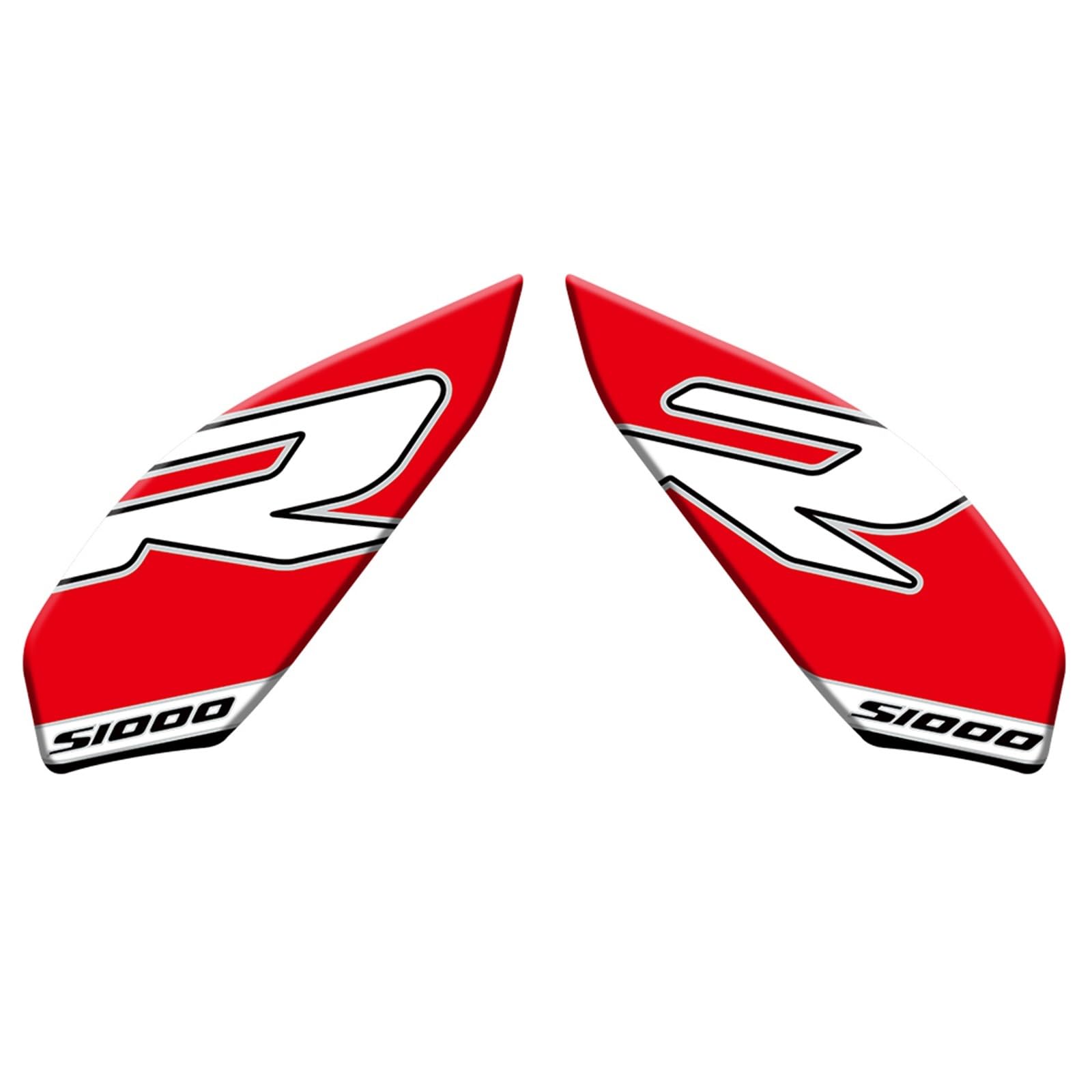 Cygglb Red For S1000r 2021 2022 2023 2024 Motorcycle Tank Protector Gel Decal Stickers