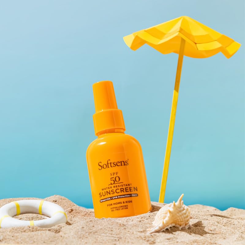 Softsens Water Resistant Oil- free Sunscreen Spray SPF 50 UVA/UVB