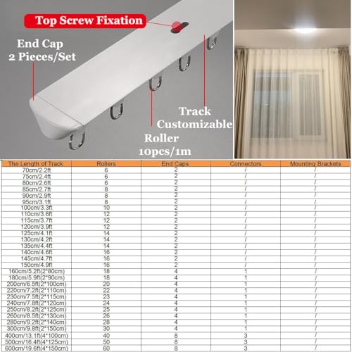 Tringle à rideau pliable pour optimiser les angles de douche - 7