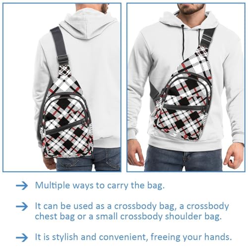 Mochila cruzada Maple Leaf         con diseño ergonómico y correa ajustable unisex 2