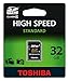 Produktbild Toshiba SD-K32GJ(BL5 Class 4 SDHC 32GB Speicherkarte schwarz