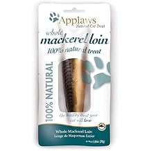 Applaws Natural Whole Mackerel Loin Cat Treat, 1.06 oz.