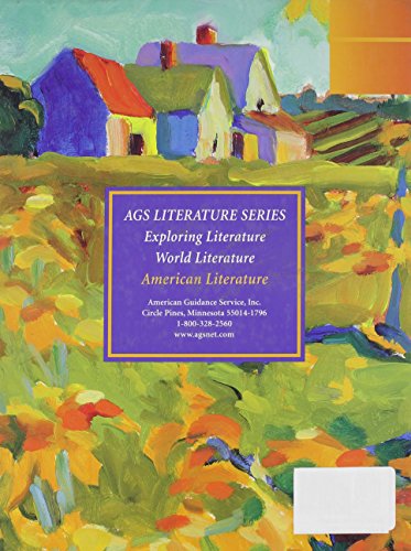 AMERICAN LITERATURE STUDENT TEXT