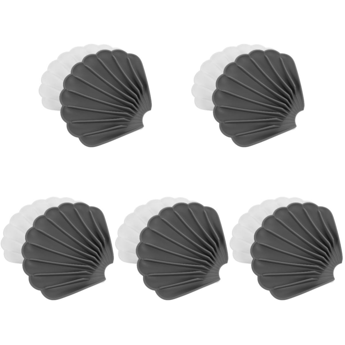 Alipis 5 Set Di Portasapone Da Bagno Portasapone in Silicone Autosvuotante Per Lavello Da Cucina 2 Pezzi * 5