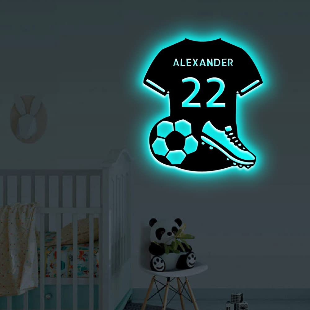 Letreros De Neon Para Futbol Letrero De Neón De Fútbol Para Decoración De  Pared, Logotipo Letrero Led Personalizado, image size:1000x1000