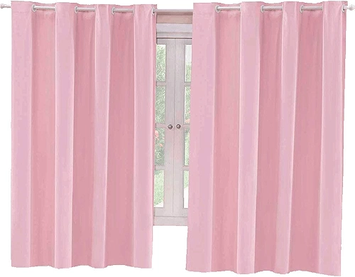 Cortina Blackout Corta Luz 220cm x 130cm - Rosa