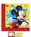 Imagen de Kit Vajilla de Fiesta Disney Mickey Jump into Fun para 24 personas  de papel FSC compostable eco-friendly