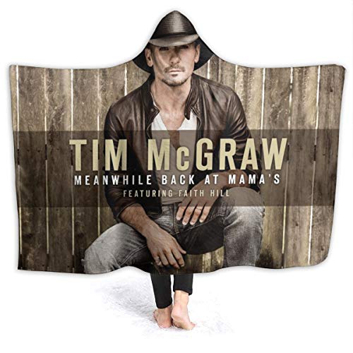 JohnBHaws Tim McGraw Releases Wearable Hooded Blanket Hood Poncho Cloak Cape 3D Print