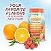 Emergen-C 750mg Vitamin C Gummies for Adults, Immunity Gummies with B Vitamins, Gluten Free, Orange, Tangerine and Raspberry Flavors - 45 Count