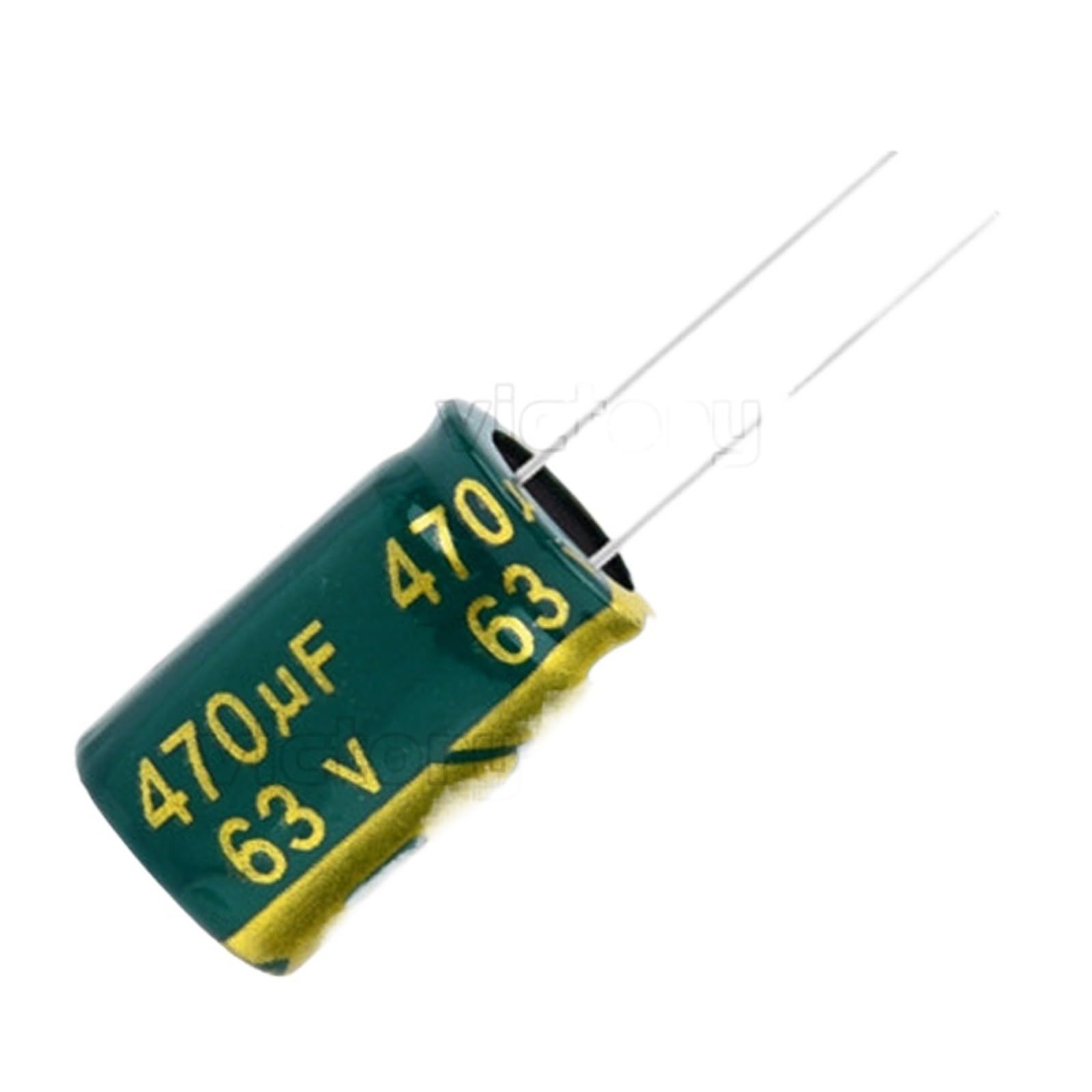Condensateur 63V 470uF pour éliminer les pannes d'alimentation et les bruits de friture audio