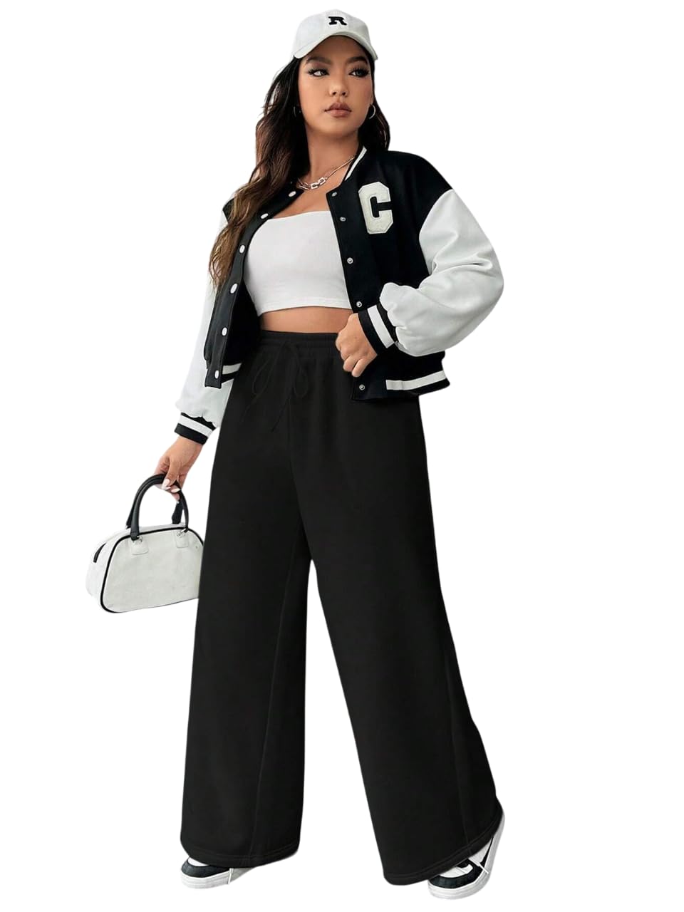 progeny Straight Wide fit Long Length Open Bottom Jogger for Women/Trending Multi Pocket Style, Relaxed Casual Pants for Women-picture-51