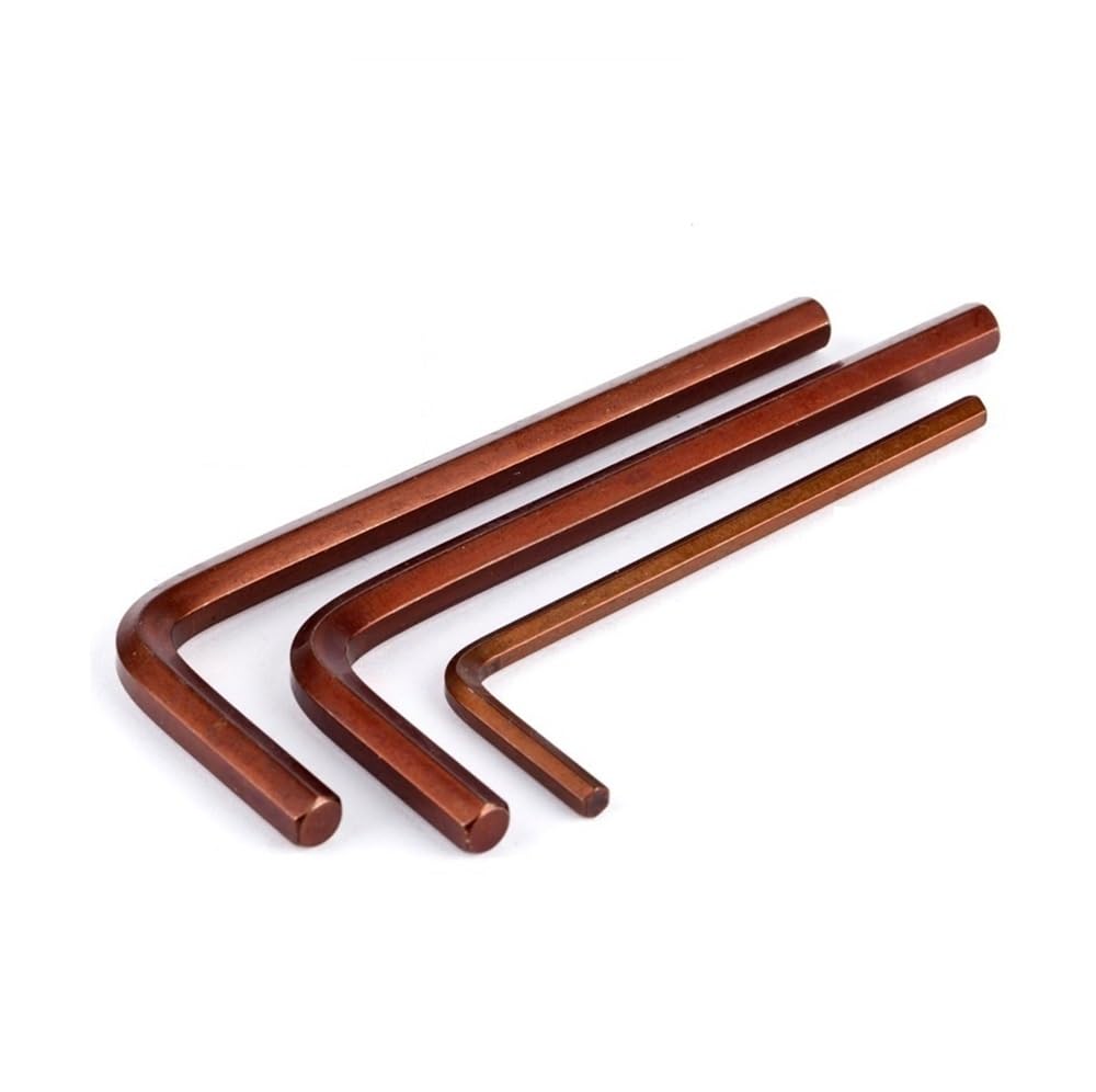 Juego de llaves hexagonales, S2 de acero universal tipo L y cabeza de bola, tamaño métrico de 1,5 a 10 mm, ideal para bricolaje y uso profesional, incluye 2 llaves de cabeza esférica